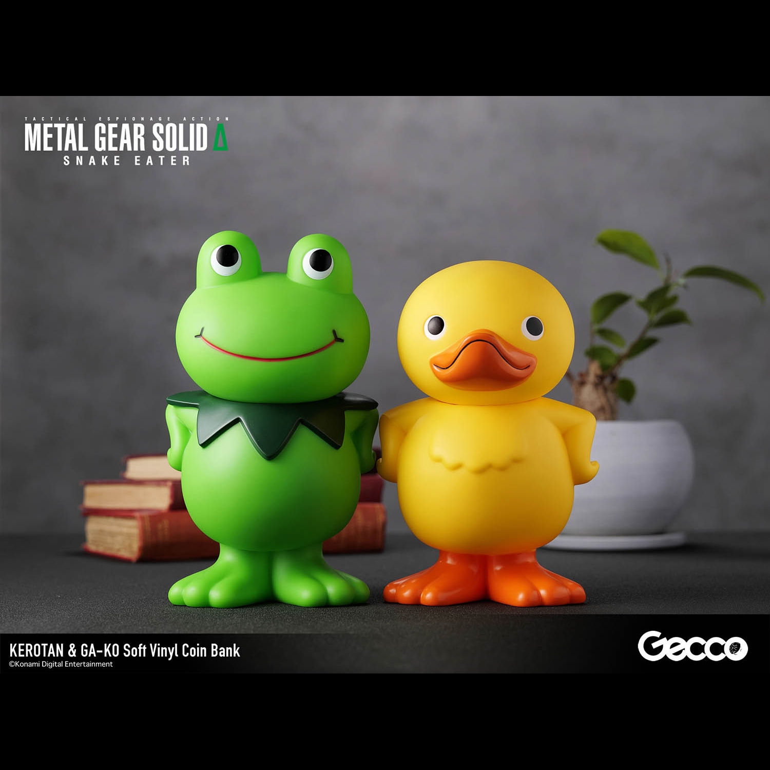 METAL GEAR SOLID Δ: SNAKE EATER, KEROTAN Soft Vinyl Coin Bank